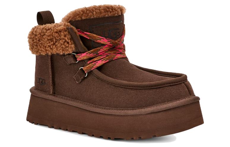 (WMNS) UGG Funkarra Cabin Cuff 'Brown' 1143954-BCDR