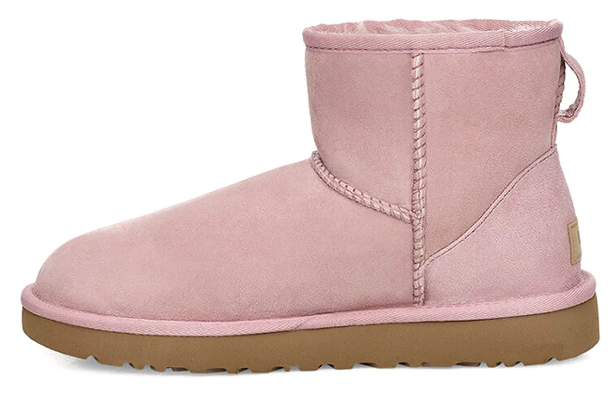 (WMNS) UGG Classic Mini II Fleece Lined Pink 1016222-PCRY