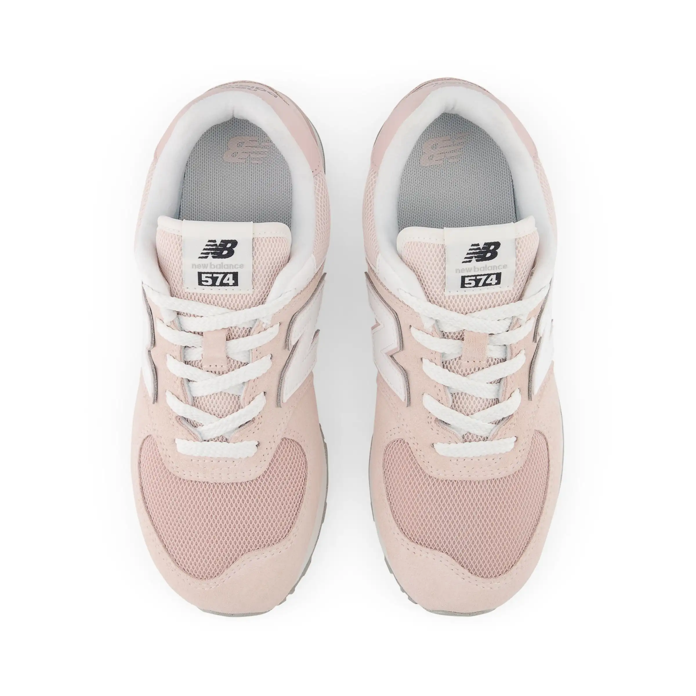 574 - Quartz Pink with White