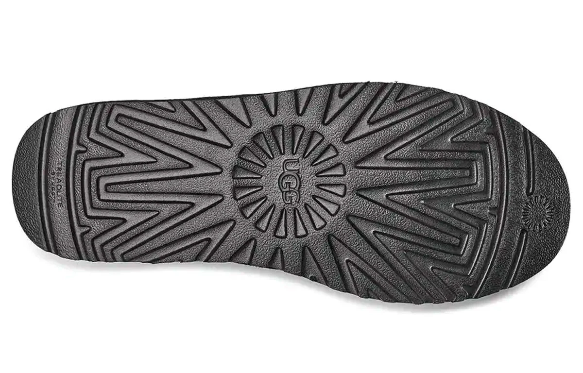 UGG Dex Slipper Black/Grey 1103901-DGRY