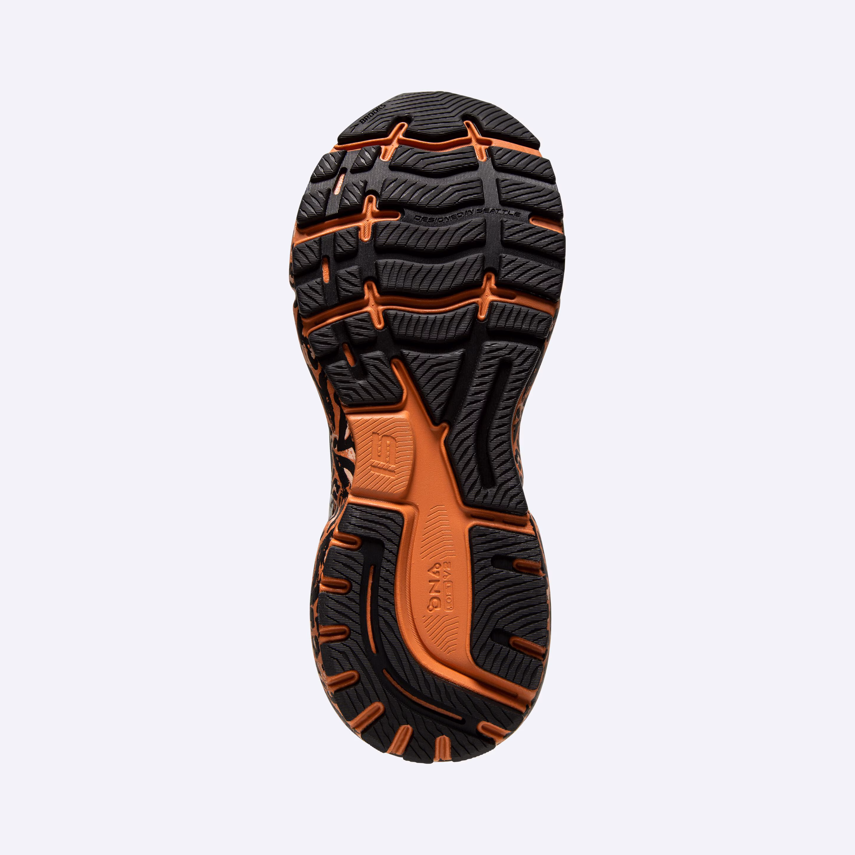 Women's Brooks, Ghost 15 Neutral Running Shoe -- Sunburn/Maple/Black