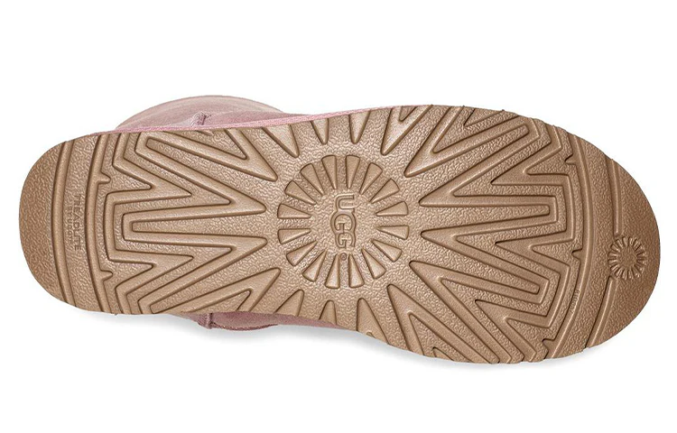 (WMNS) UGG Bailey Bow II 2.0 Fleece Lined Pink 1016225-PCRY