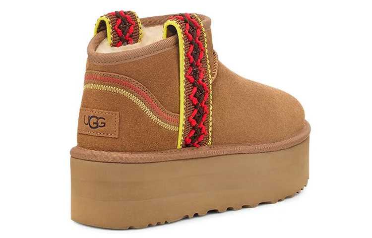 (WMNS) UGG Classic Ultra Mini Braid Plat 1138491-CHE