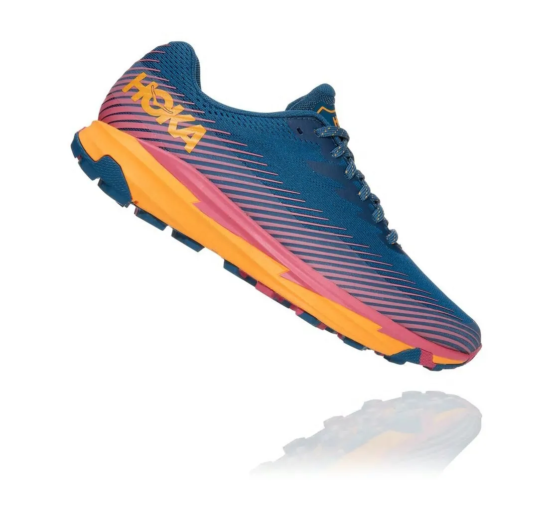 Hoka One One Women's Torrent 2 MOROCCAN BLUE / SAFFRON