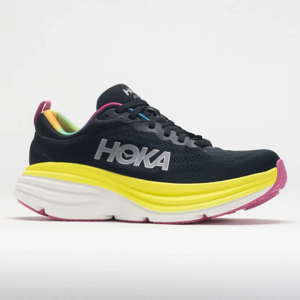 Hoka One One Bondi 8 Women's Black/Citrus Glow