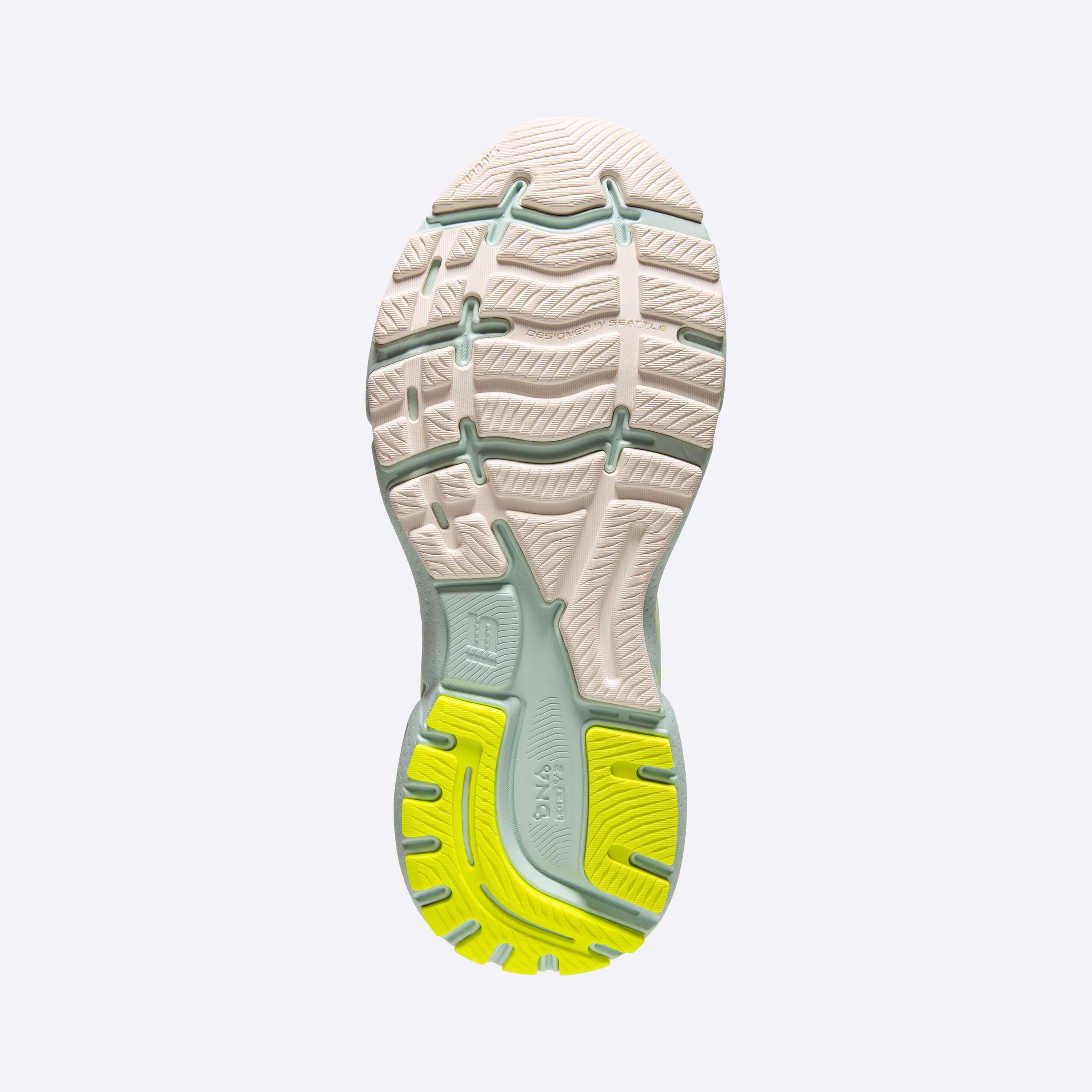 Women's Brooks, Ghost 15 Neutral Running Shoe -- Coconut/Skylight/Nightlife