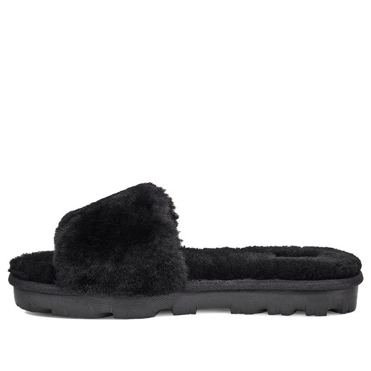 (WMNS) UGG Cozette Slide Black Slippers 1100892-BLK