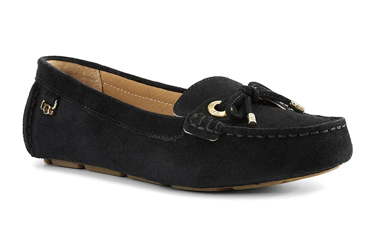 (WMNS) UGG Ansley Bow Glimmer Non-Slip Breathable Athleisure Casual Sports Shoe 1112284W-BLK