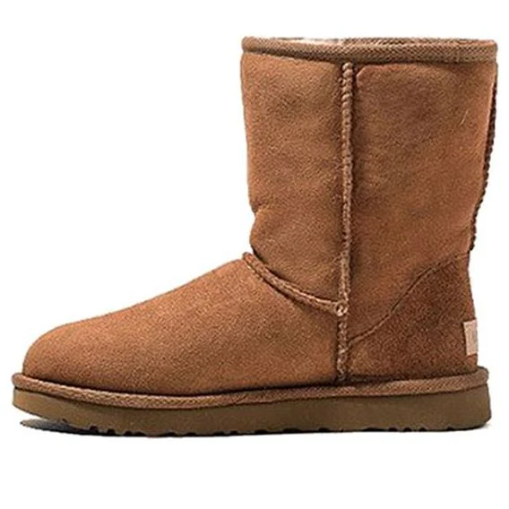 (WMNS) UGG Classic Short II 'Chestnut' 1016223-CHE