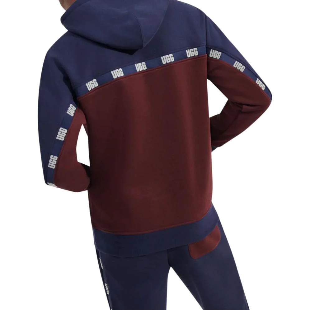 UGG Court Hoodie 'Burgundy Navy' 1144319-WGNV