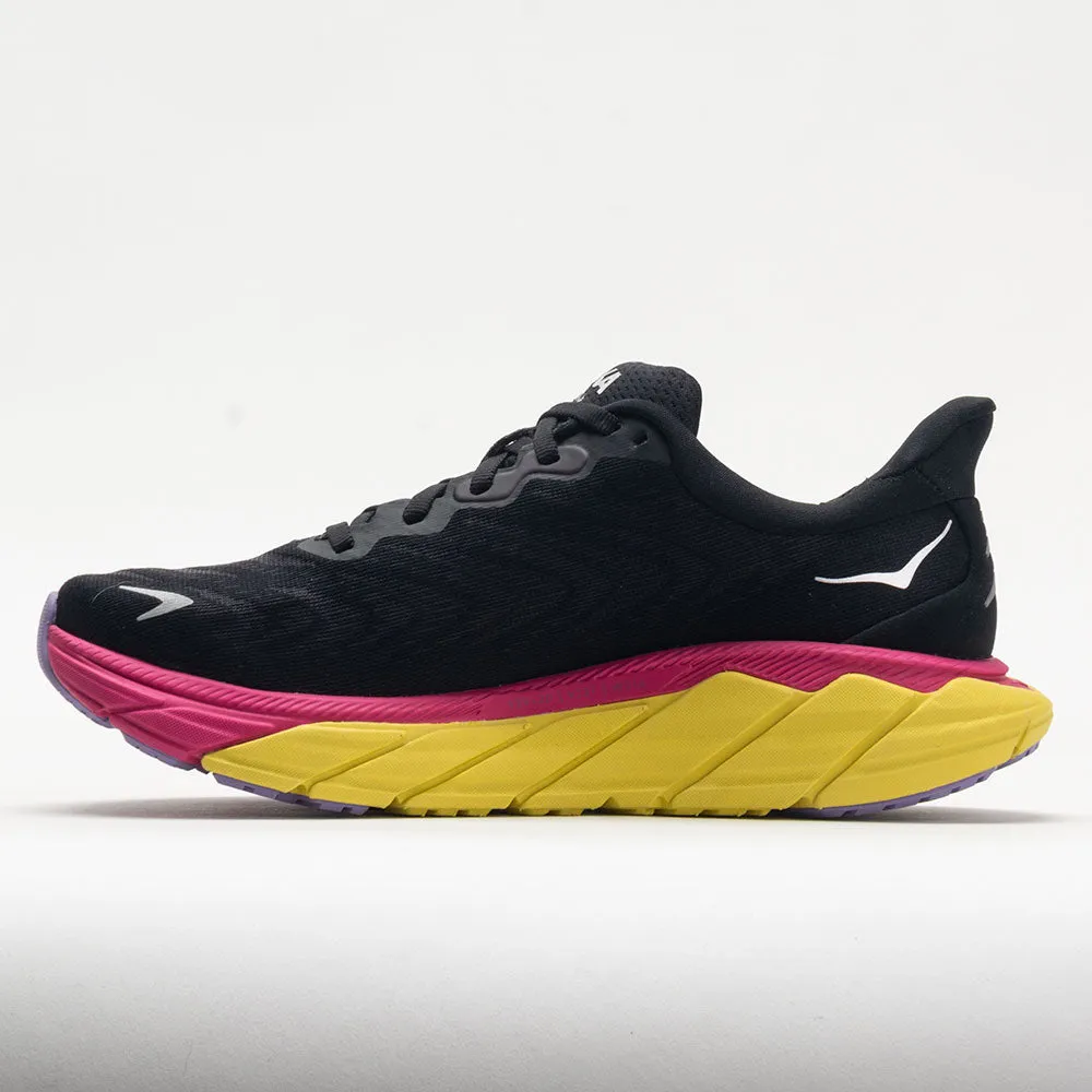 Hoka One One Arahi 6 Women's Black/Pink Yarrow