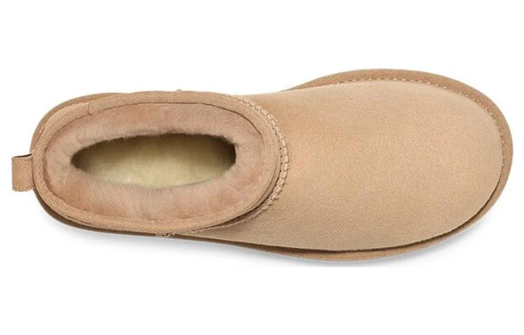(WMNS) UGG Classic Ultra Mini 'Light Grey Brown' 1116109-DRI
