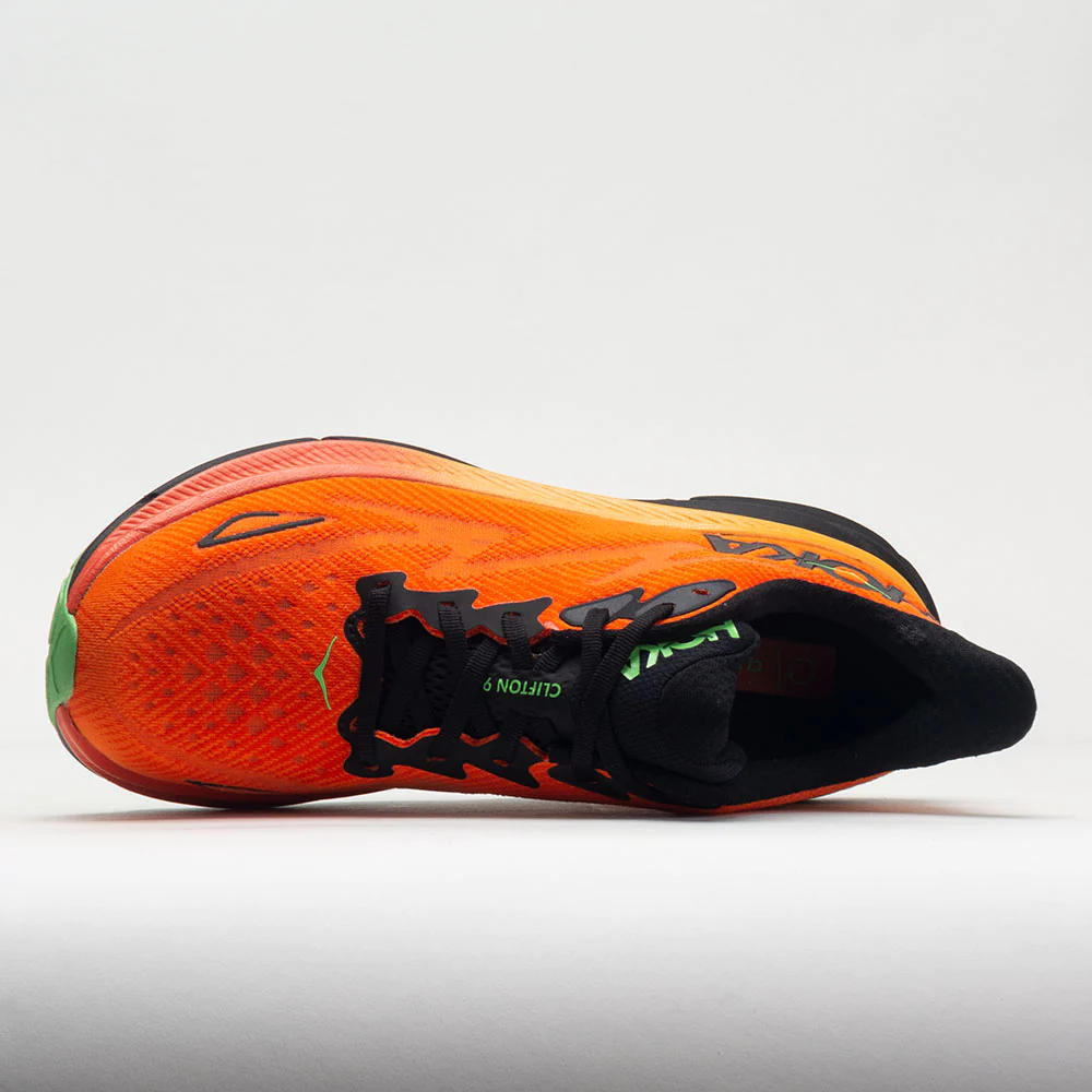 HOKA Clifton 9 Men's Flame/Vibrant Orange