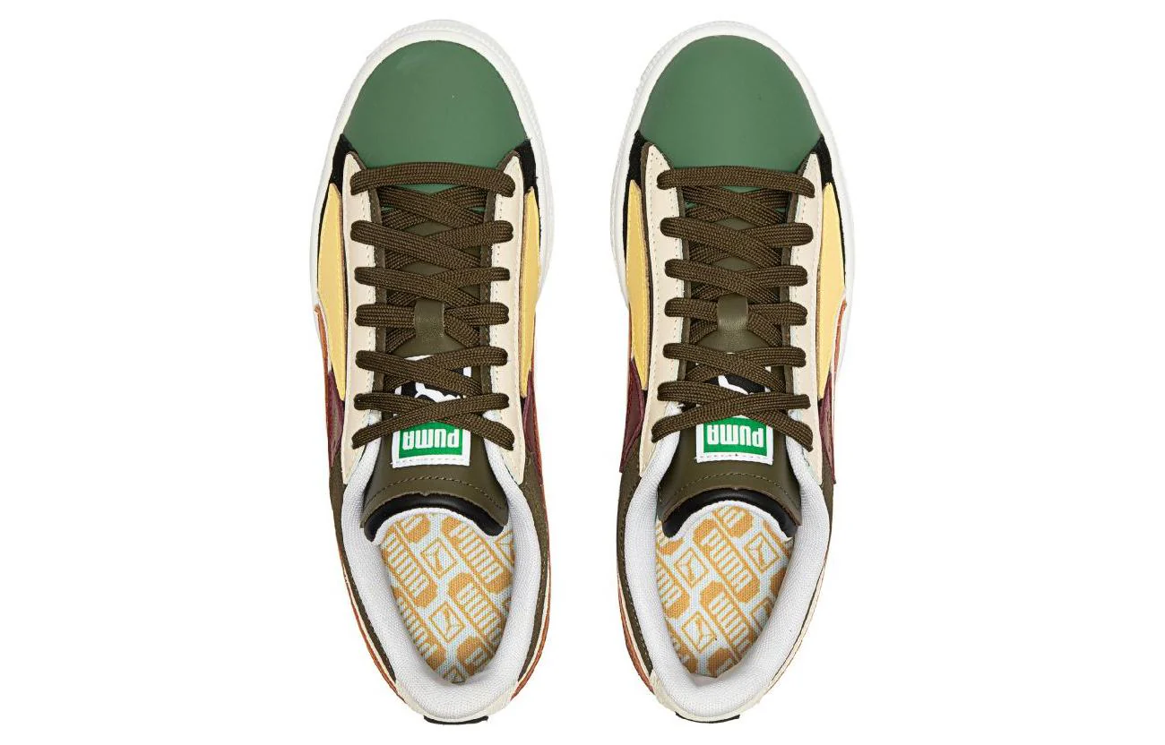 PUMA Suede 'Layers - Deep Olive Warm Chestnut' 387480-02