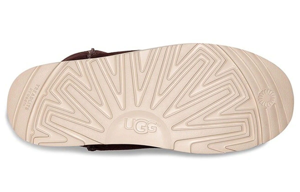 UGG Classic Short Front Zip Boot 'Stout Brown' 1106438-STT