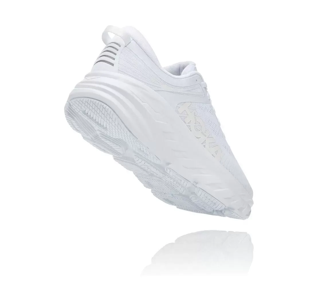 Hoka One One Women's Bondi 7 WHITE / WHITE