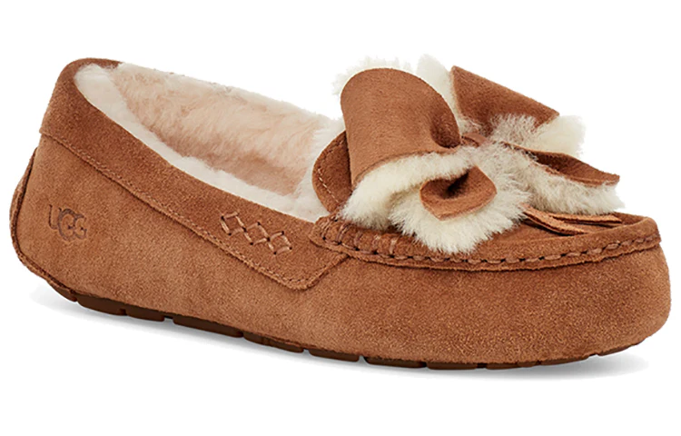 (WMNS) UGG ANSLEY Sports Casual Shoes 'Chestnut Brown' 1113470-CHE
