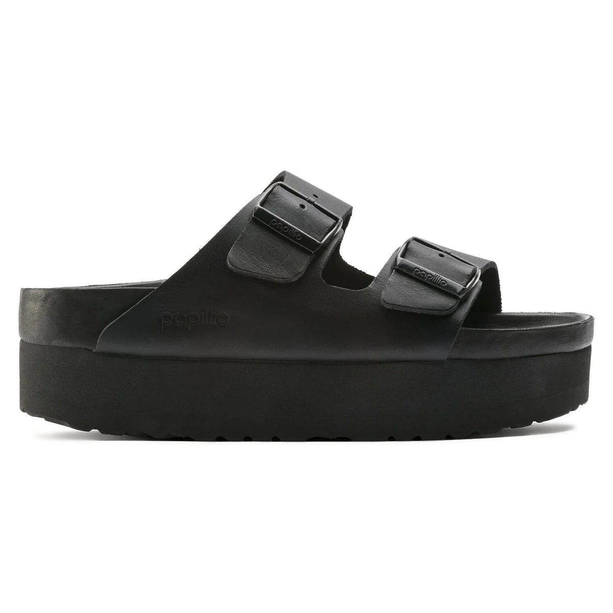 Women's Arizona Exquisite Platform Black Leather