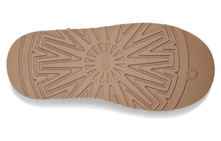 (WMNS)UGG Classic Sweater Letter Boot 'Chestnut' 1144045-CHE