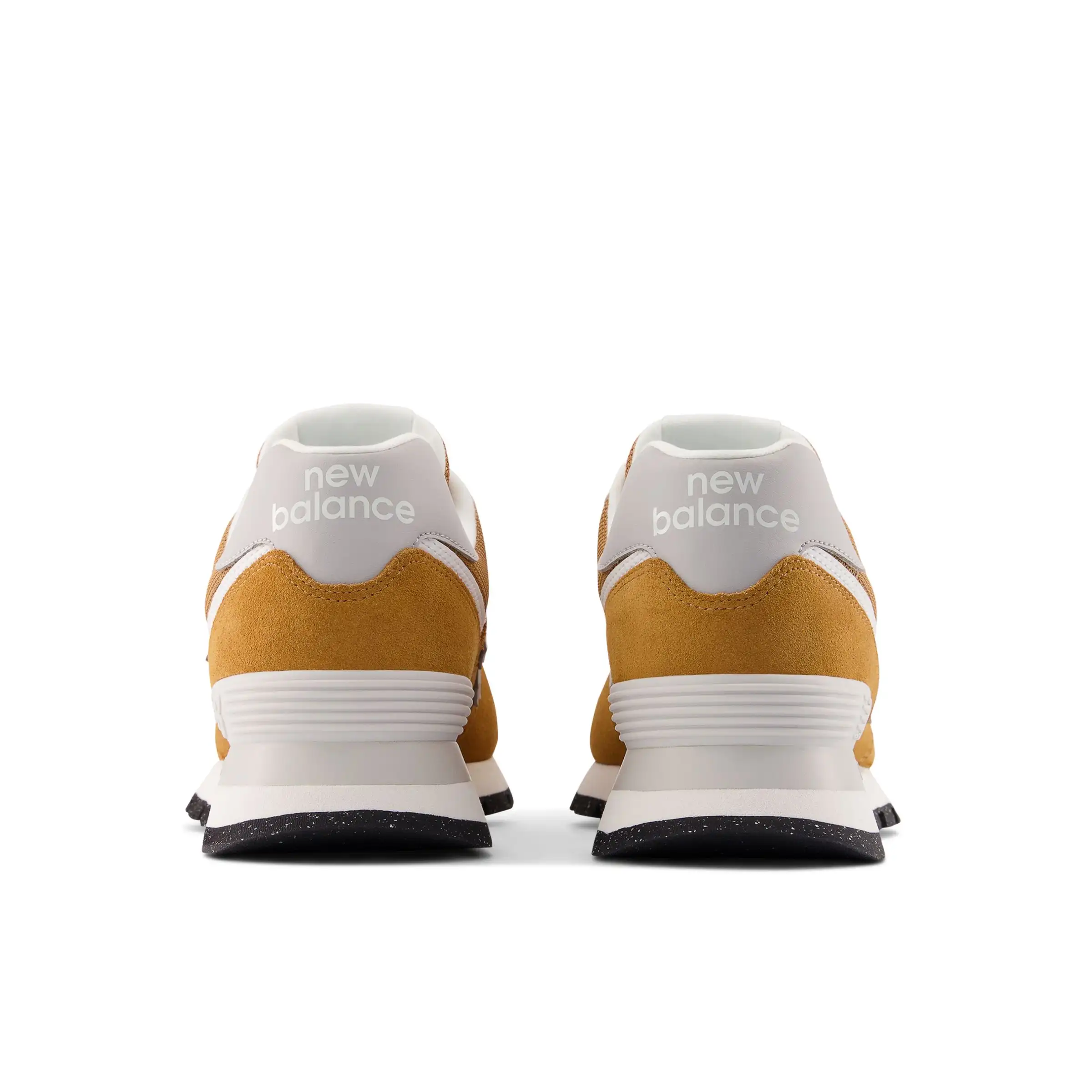 574 - Orange with White