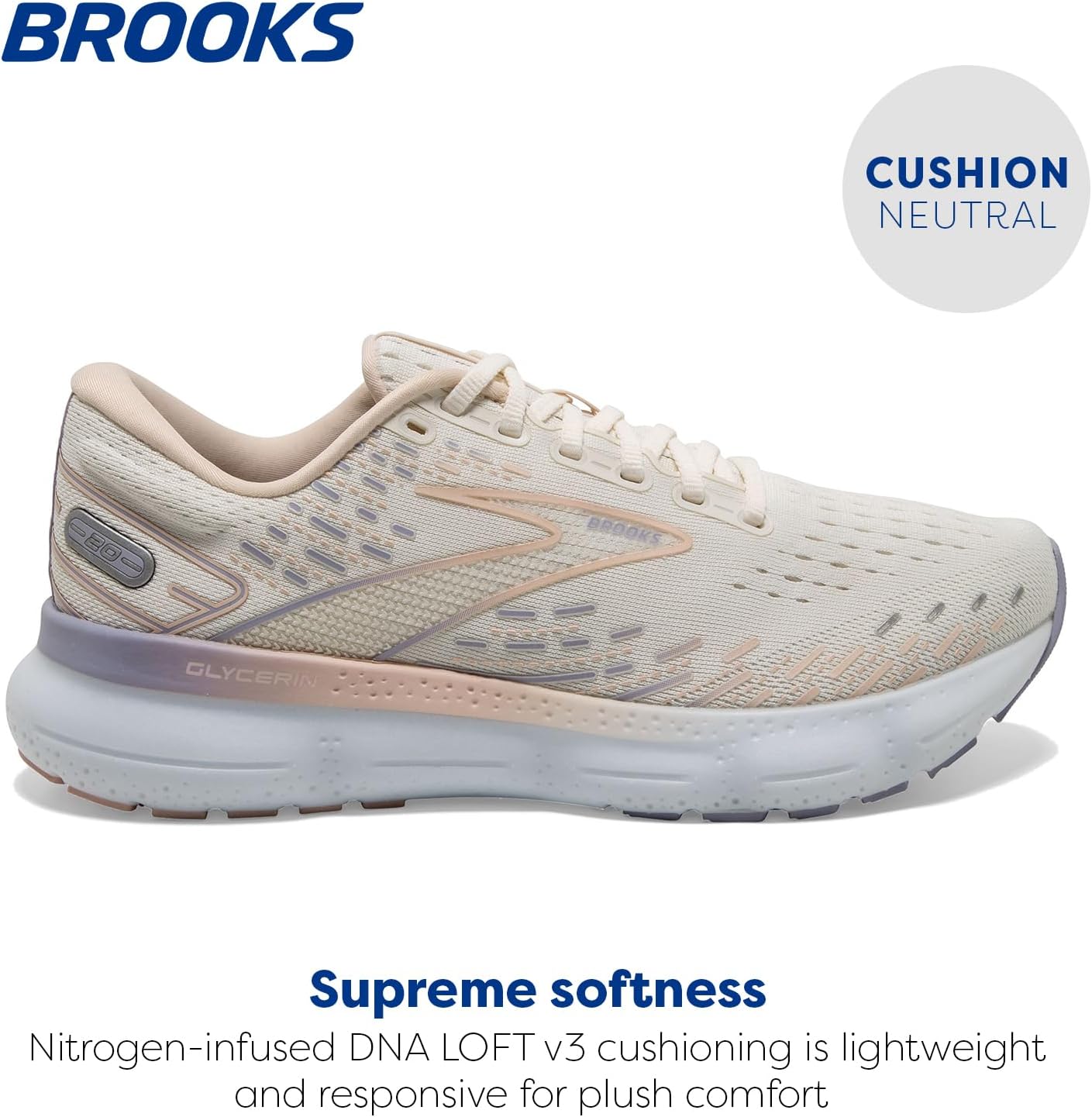 Brooks Women's Glycerin 20 Neutral Running Shoe