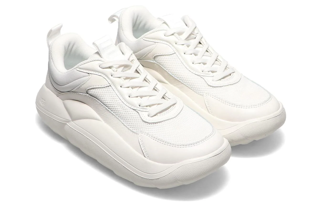 (WMNS) UGG LA Cloud Trainer 'Triple White' 1142890-WHT