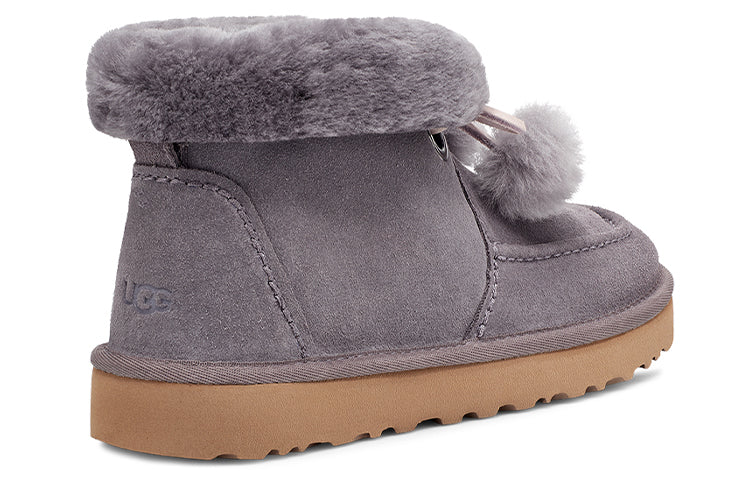 (WMNS) UGG Kyrina Bow Pom 'Purple Gray' 1125390-SHA