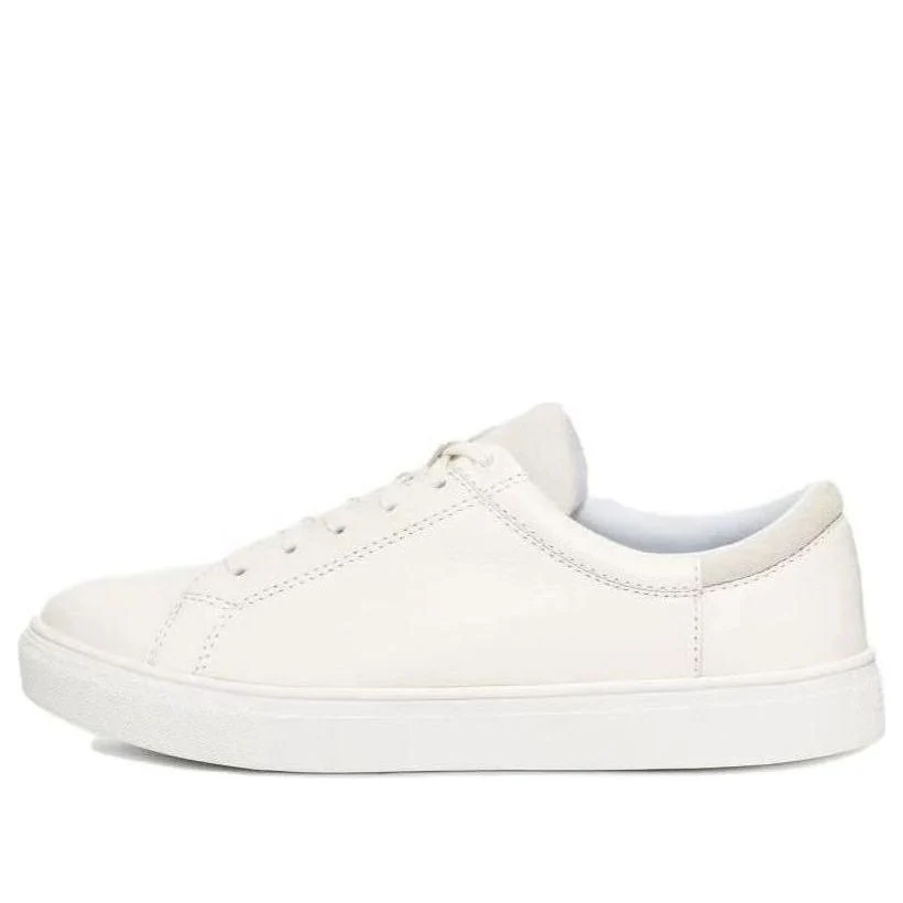 UGG Baysider Low Weather Shoe 'White Leather' 1130753-WHTL