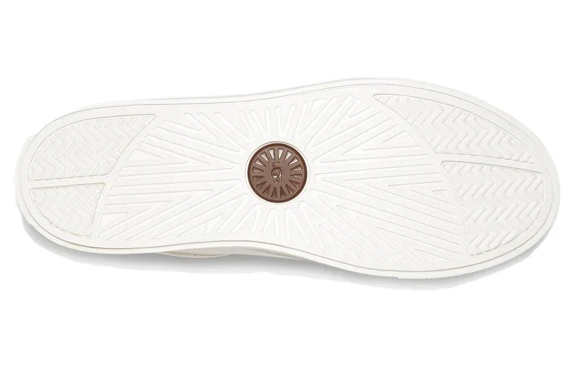 UGG Baysider Low Weather Shoe 'White Leather' 1130753-WHTL