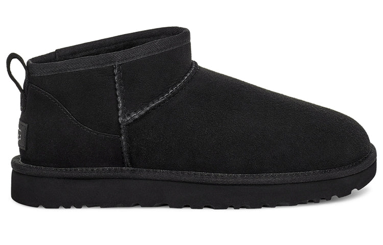 (WMNS) UGG Classic Ultra Mini 'Black' 1116109-BLK