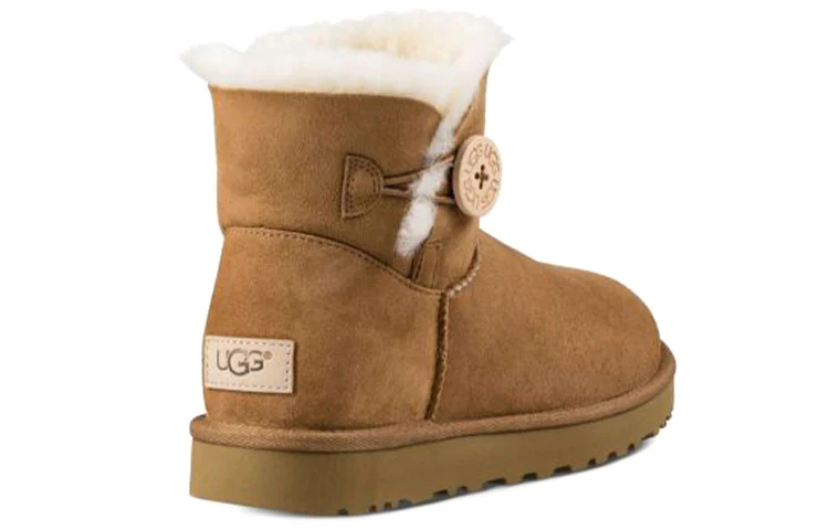 (WMNS) UGG Mini Bailey Button II Boot Fleece Lined 1016422-CHE