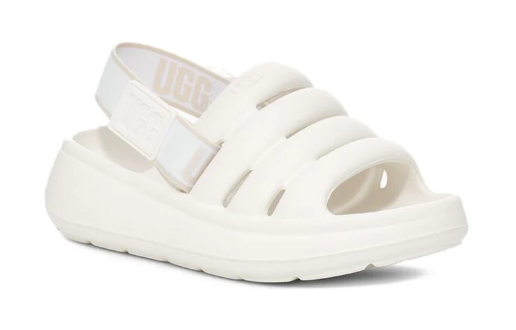 (PS) UGG Sport Yeah Slide 'Bright White' 1129050K-BRWH