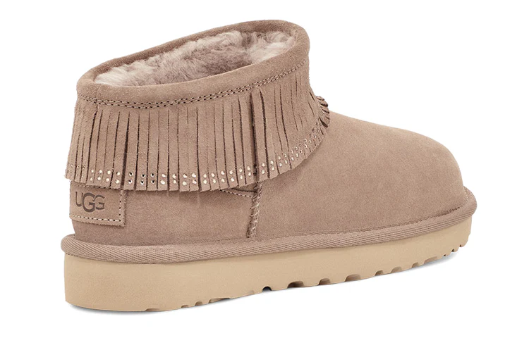 (WMNS) UGG Ultra Mini Fringe Bling 1121576-BCHW