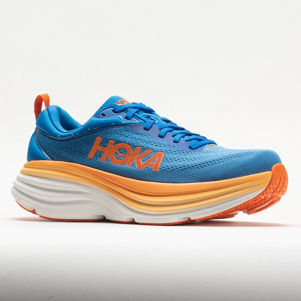 HOKA Bondi 8 Coastal Sky/Vibrant Orange