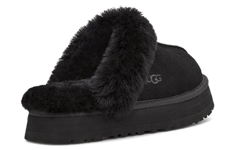 (WMNS) UGG Disquette Slipper 'Black' 1122550-BLK