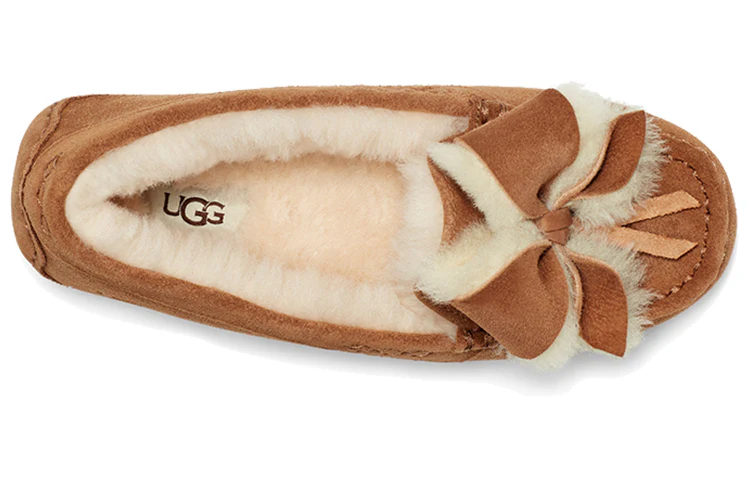 (WMNS) UGG ANSLEY Sports Casual Shoes 'Chestnut Brown' 1113470-CHE