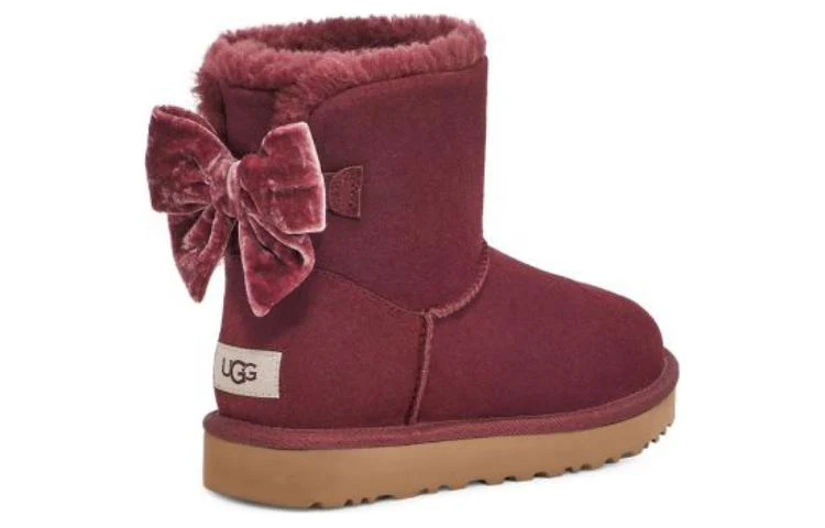 (WMNS) UGG Mini Bailey Bow Boots 'Wild Grape' 1138172-WGRP