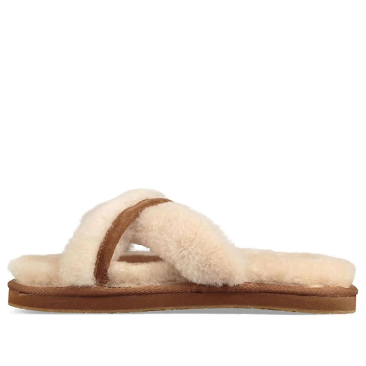 (WMNS) UGG Abela Retro Slippers 1017548-NAT