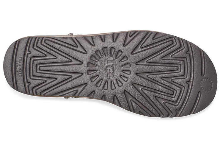 (WMNS) UGG Classic Ultra Mini Shine 'Charcoal' 1123634-CHRC