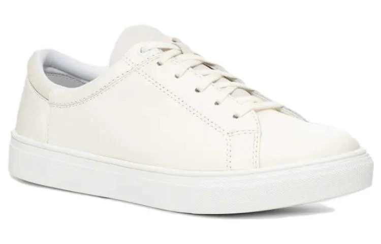 UGG Baysider Low Weather Shoe 'White Leather' 1130753-WHTL