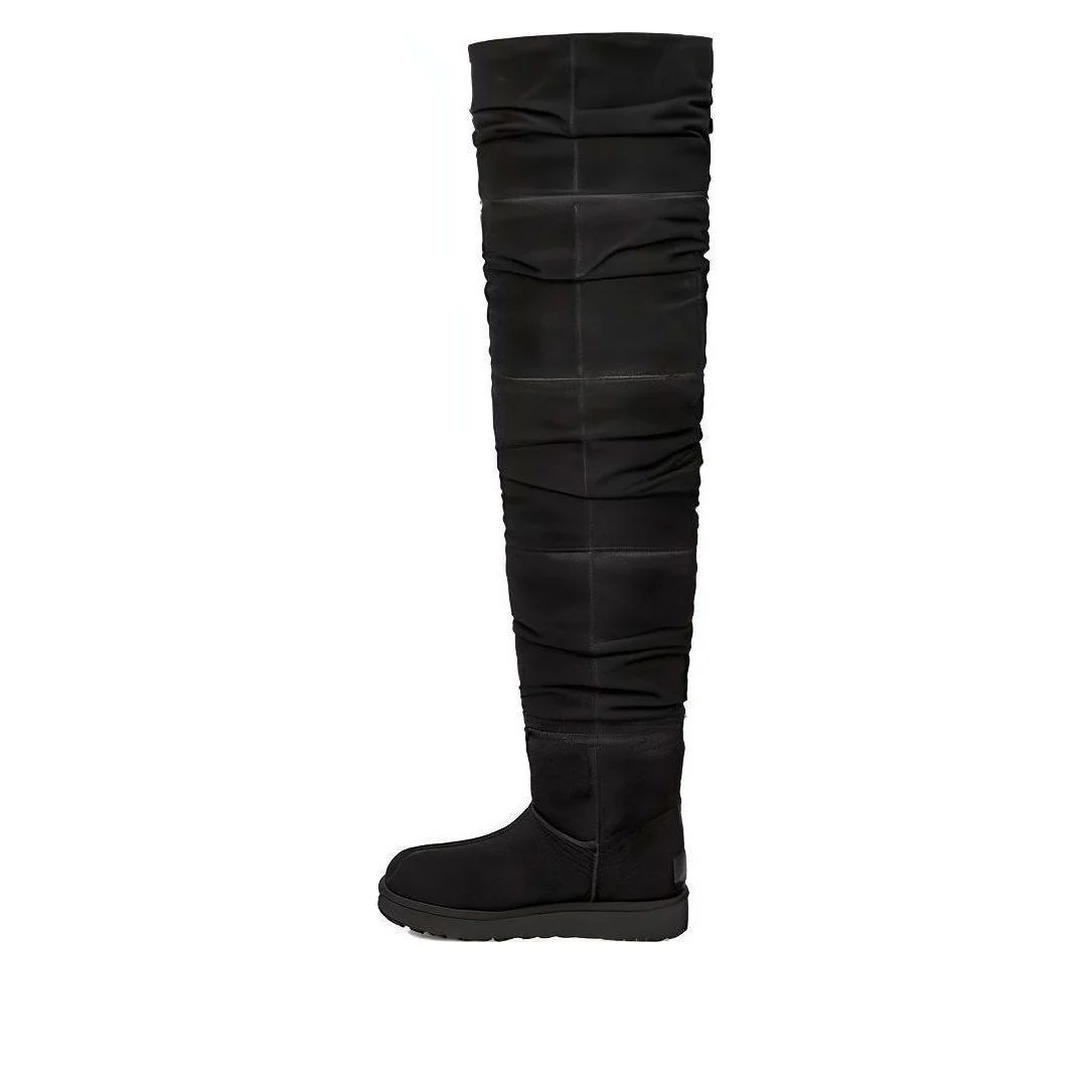 (WMNS) UGG Classic Ultra Ultra Tall Boots 'Black' 1131991-BLK