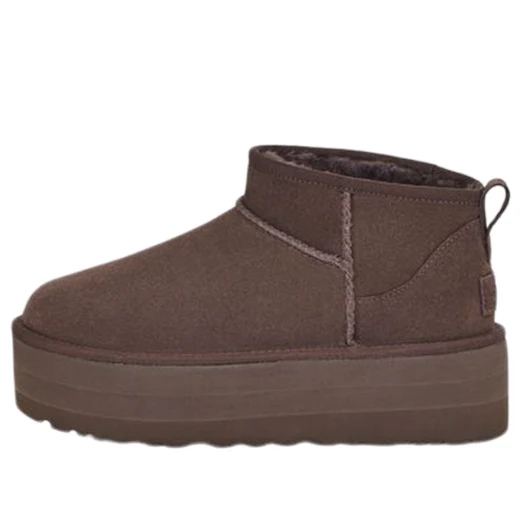 (WMNS) UGG Classic Ultra Mini Platform 'Chocolate' 1135092-BCDR