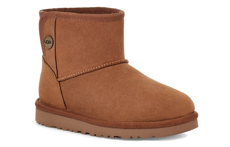 UGG Jona Fleece Lined Big Boys Brown 1118890K-CHE