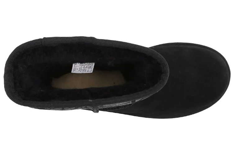 (WMNS) UGG Classic Short Sparkle Graffiti 1107035-BLK