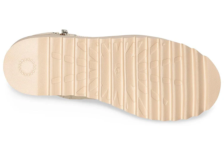 (WMNS) UGG F19 Classic Rebel Biker Mini Fleece Lined Pink 1105313-BONE