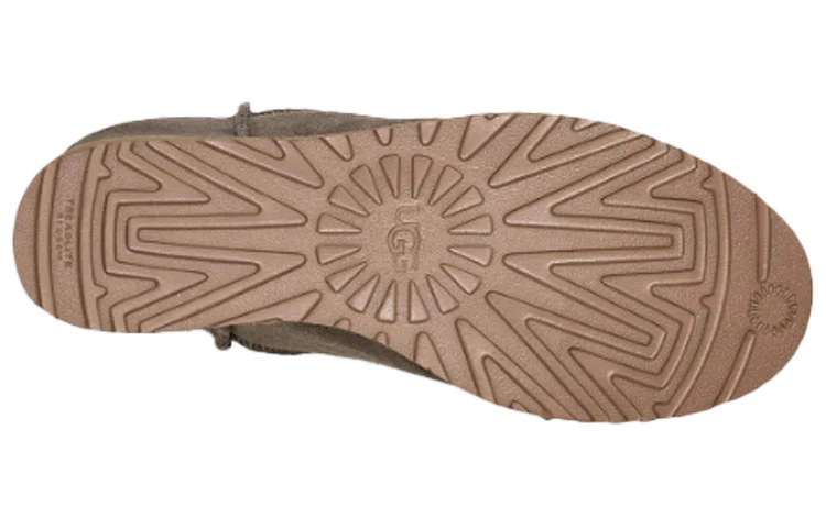 (WMNS) UGG Classic Femme Mini Snow Boots Coffee 1104609-SLA