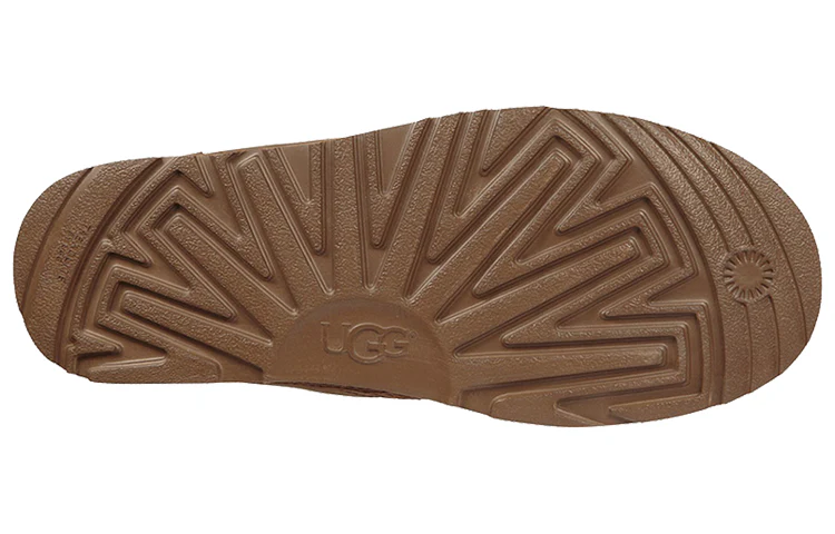 UGG Neumel Luxe WP Harkley Waterproof Fleece Lined Brown 1017238-GRZ