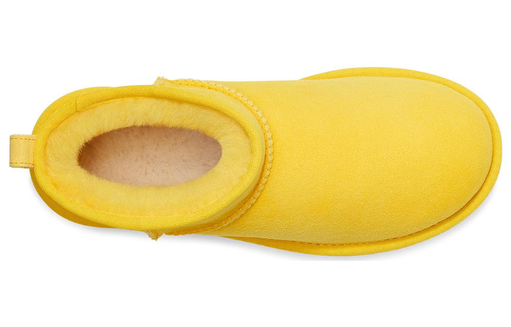 (WMNS) UGG Classic Ultra Mini Boot 'Canary Yellow' 1116109-CAN