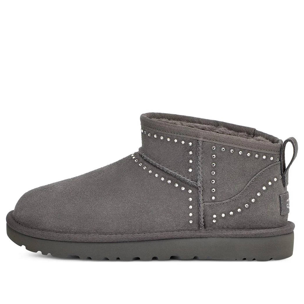 (WMNS) UGG Classic Ultra Mini Bling 1119871-CHRC