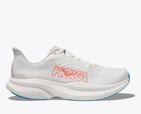 Hoka One One Women's Mach 6 White / Nimbus Cloud